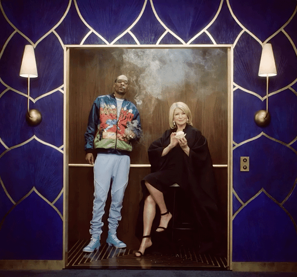 Snoop and Martha in action at the 2020 Golden Globes, captured by Douglas Friedman.