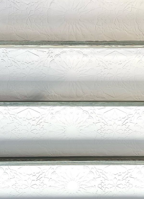 Close up on the completed ceiling.