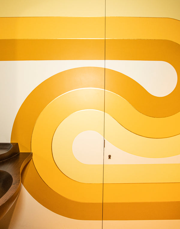 Detail of completed installation.